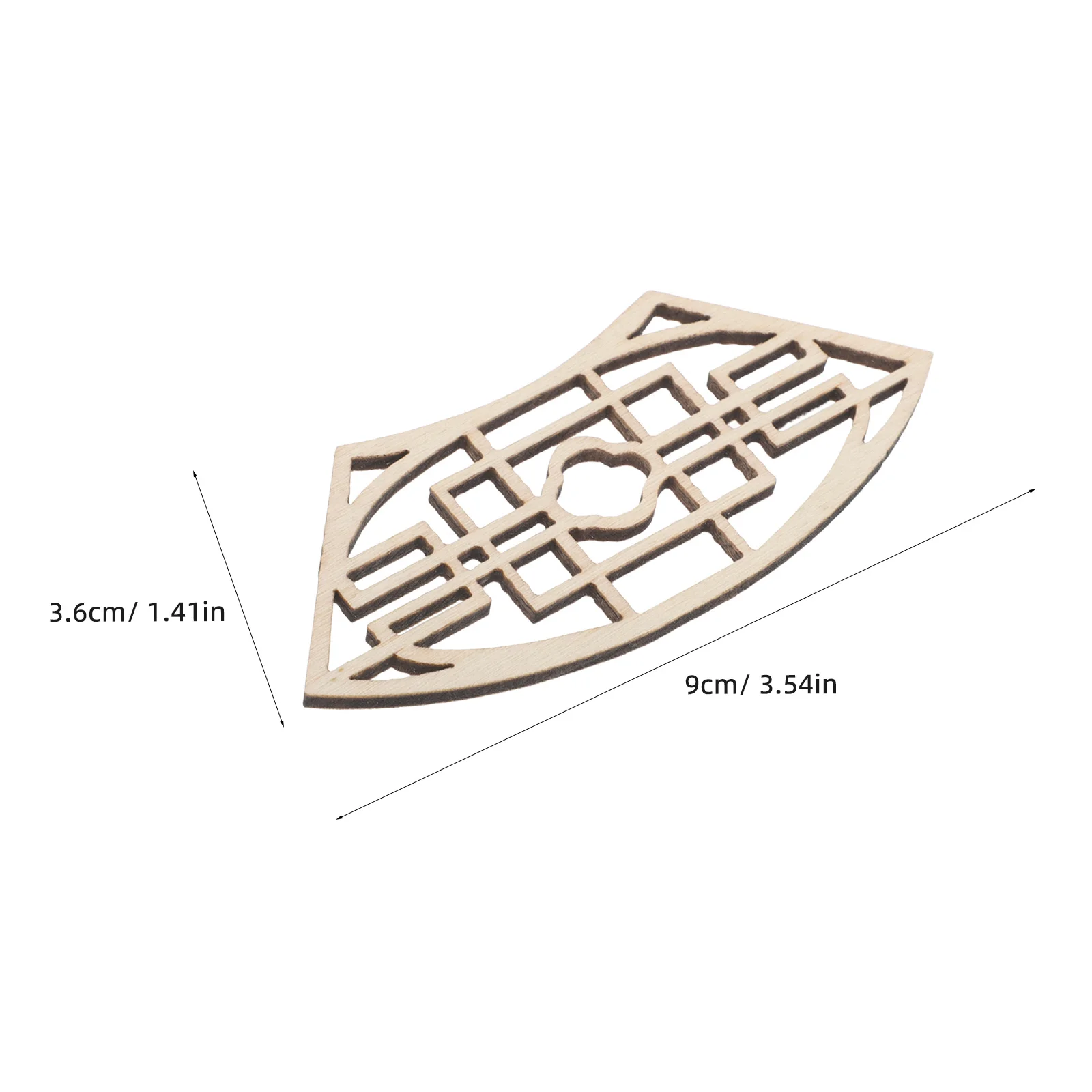 ฉากกั้นห้องไม้สไตล์จีนโบราณ ขนาดเล็ก 20 ชิ้น สำหรับตกแต่งบ้านตุ๊กตา ฉากจำลอง DIY