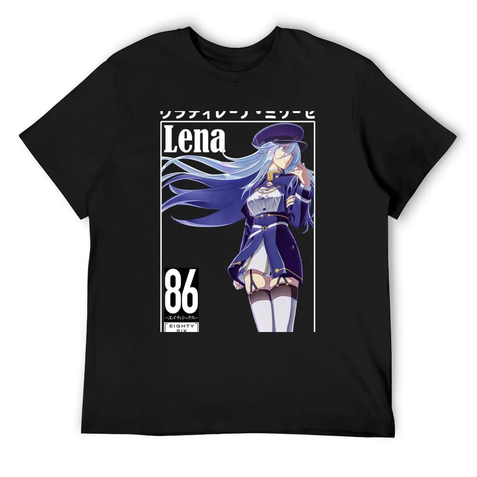 

Lena - 86 Eighty Six T-Shirt oversize t-shirts man shirts graphic tee anime clothes mens graphic t-shirts hip hop