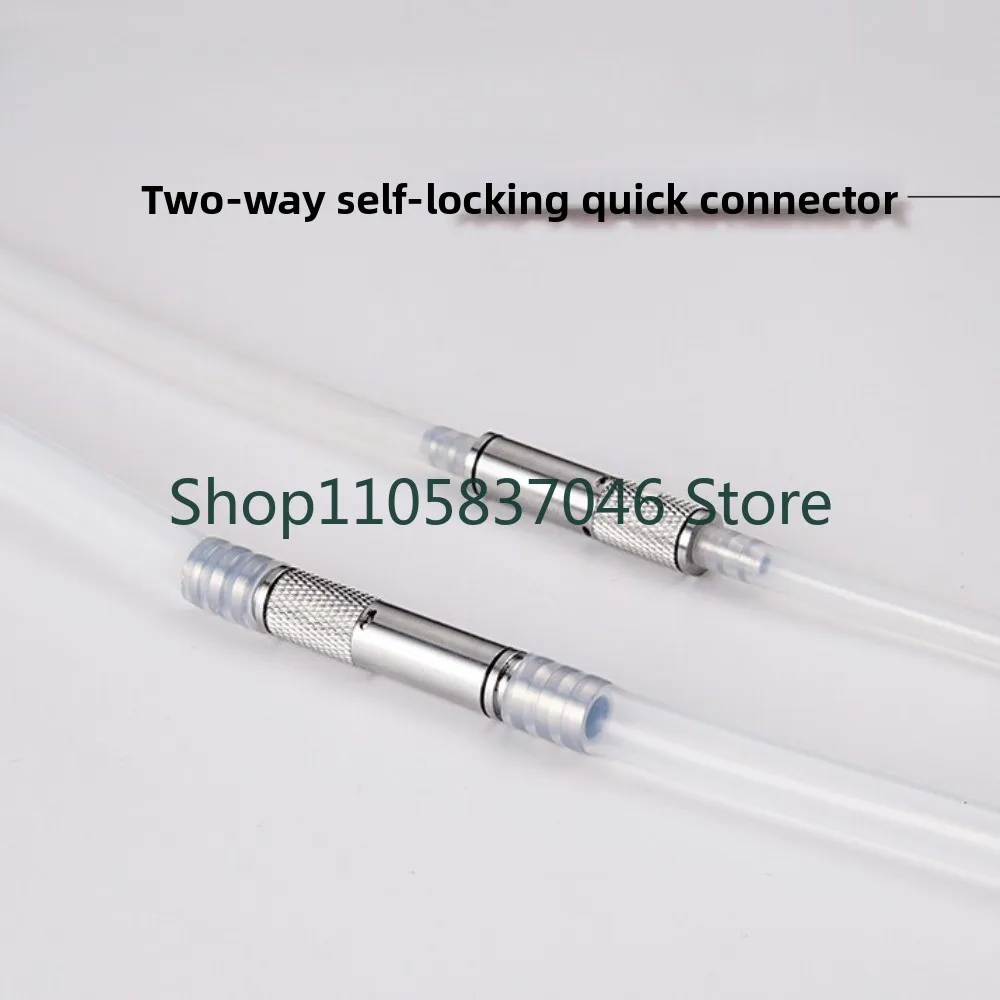 Medical device notebook water-cooled quick carrying leak proof quick connector bidirectional self-locking pneumatic water stop