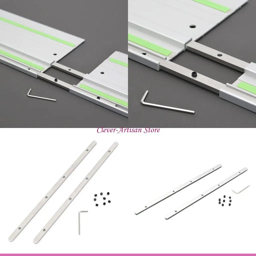 

E06B Easy to Assemble Tracksaw Connector for Improved Accuracy Long Terms Durability