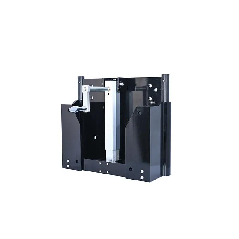Adjustable Manual Marine Engine Lifting Plate for 50HP Max Load 110kg Lift Height 14cm Bracket