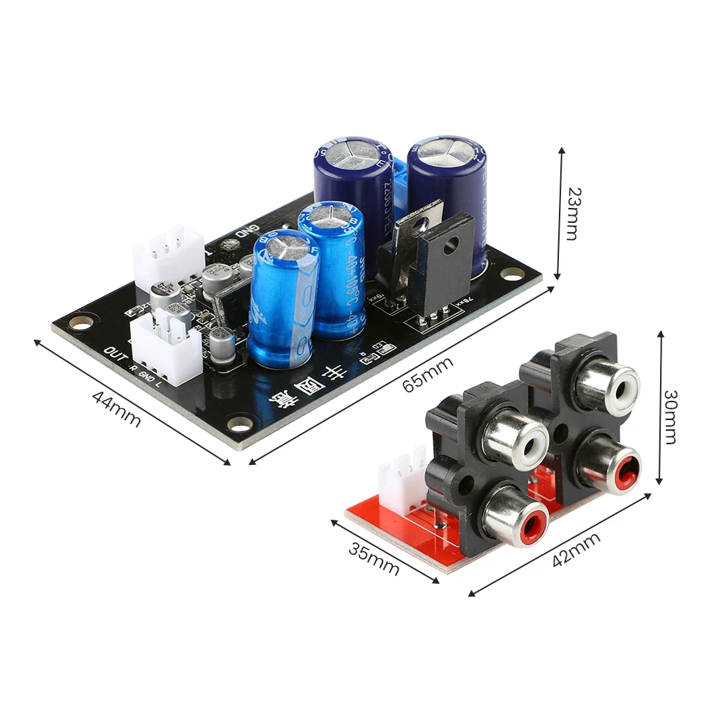 AIYIMA Vinyl Phono Record Player MM MC Preamplifier Audio Board Phono Turntable Phonograph Pre Amplifier RCA AC Dual 12-16V