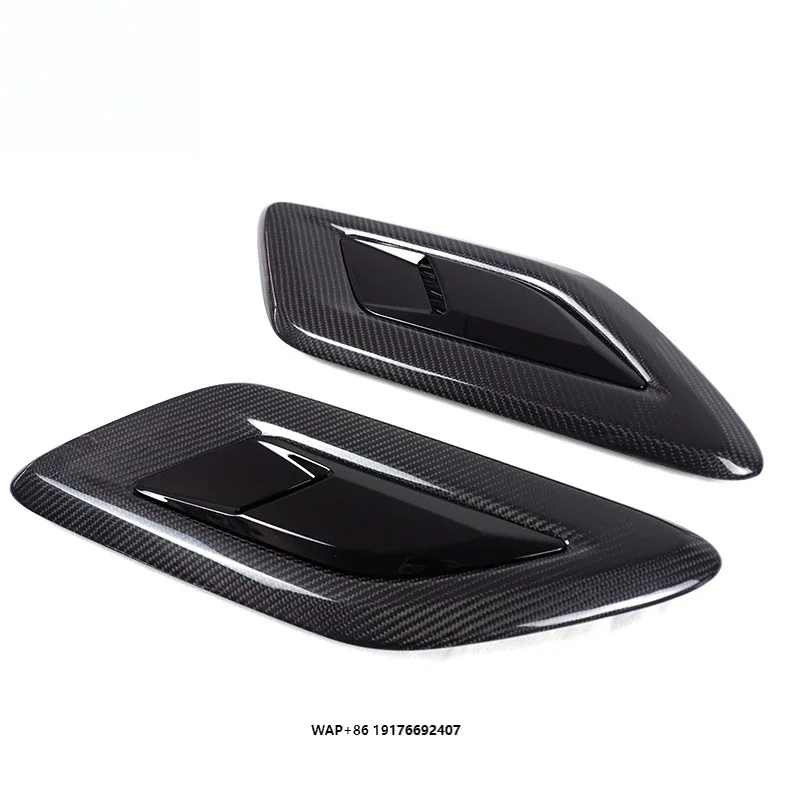 

Car Modification Accessories Dry Carbon Fiber Bonnet Vent Cover forRange Rover Sport Accessories 2018-2022