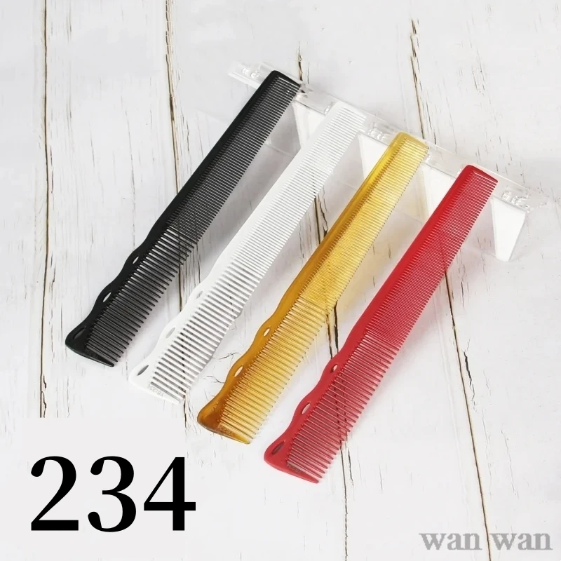 234 Haircut Comb Barber Shop Hair Trimming Combs Hair Salon Hairdressing Hair Cutting Brush Professional Styling Tools Y0117