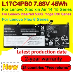 New L17C4PB0 For Battery For Lenovo xiaoxin Air 14ARR 14IKBR 15ARR 15IKBR Ideapad 530s-14IKB 530s-15IKB YOGA 530-14IKB L17M4PB0