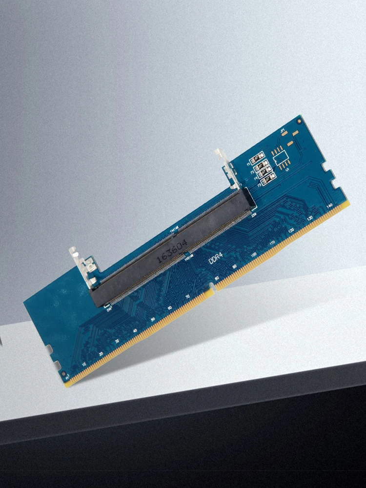 

Конвертер-адаптер для памяти DDR4 SODIMM (ноутбук) в DIMM (настольный ПК)
