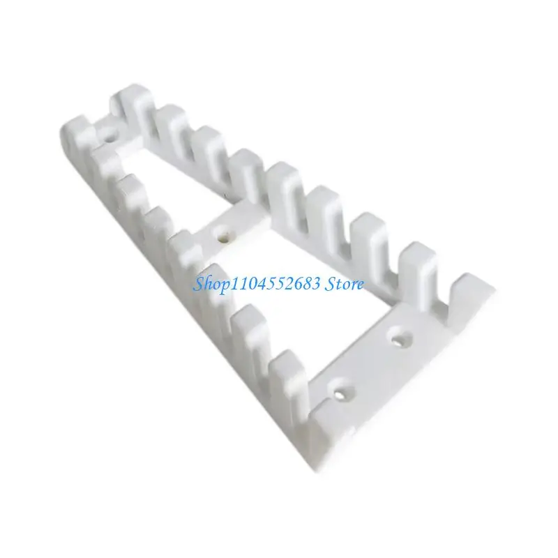 Plastic Rack Body with Slot Layout for Garage and Workshop Storage 