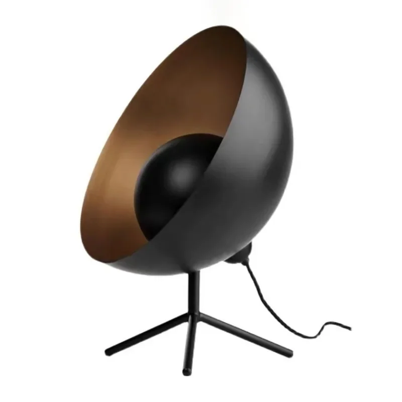 New satellite lamp model room tripod sofa retro bedroom desk lamp