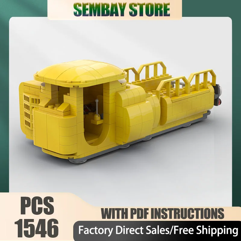 

Звездная модель фильма Moc, строительный кирпич, модульная императорская транспортная машина, модель, технологические блоки, рождественские игрушки «сделай сам», строительный подарок