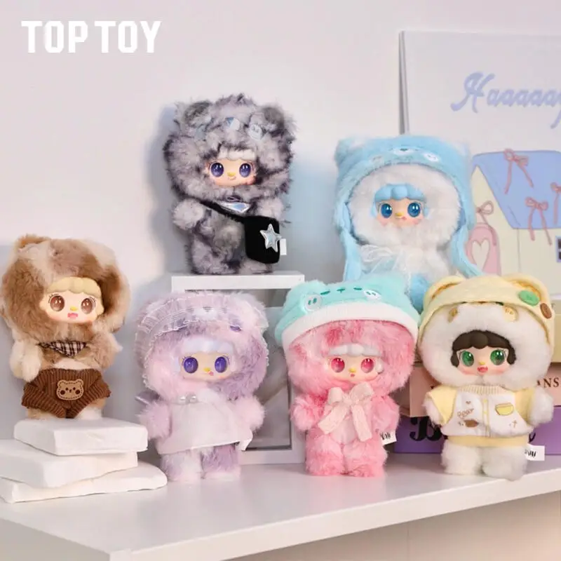 

TOPTOY Yooki Little Bear Hibernation Program Series Blind Box Toys Dolls Cute Anime Action Figure Original Ornaments Girl Gift