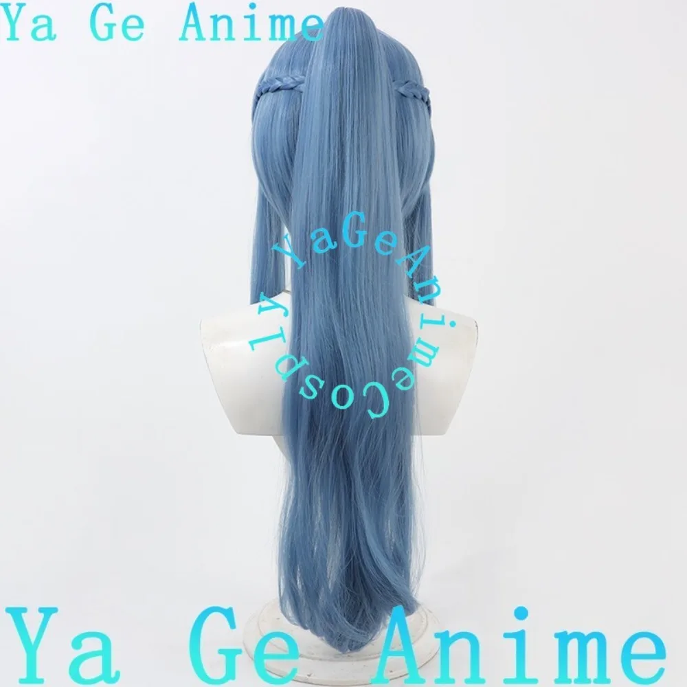 يا جي أنيمي آلهة النصر: نايكي هيلين شعر مستعار تأثيري ذيل حصان هالوين أنيمي لعبة الواقع تظهر شخصية شعر مستعار #5