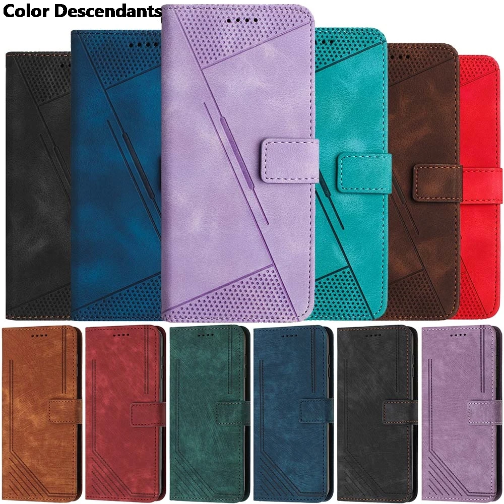 Magnetic Leather Case For Samsung Galaxy S7 Edge S8 Plus S9 S10 S20 S21 Note20 Ultra Note9 Note8 Wallet Flip Protect Back Cover