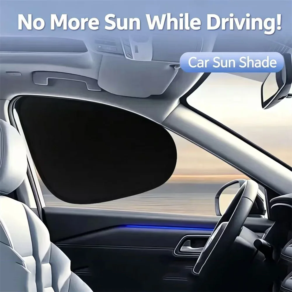 Universal Car Window Screen Door Covers Side Window UV Sunshine Plate Shade Mesh Mosquito Net Protection Film Accessories
