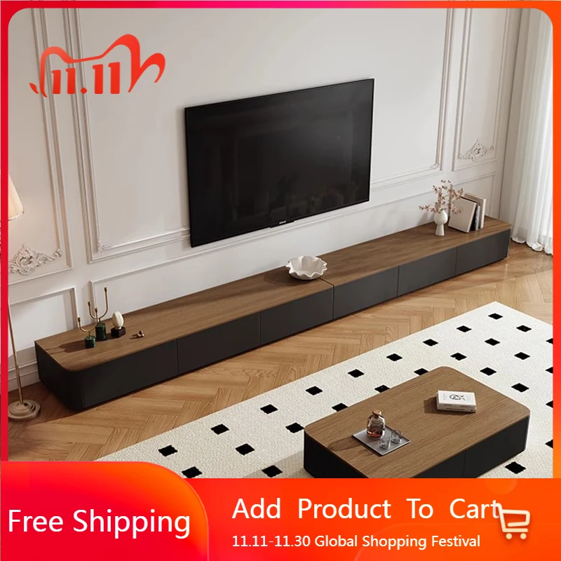 

Display Luxury Tv Stands Filing Aesthetic Cabinets Minimalist Wood Tv Table Monitor Storage Organizer Muebles Trendy Furniture