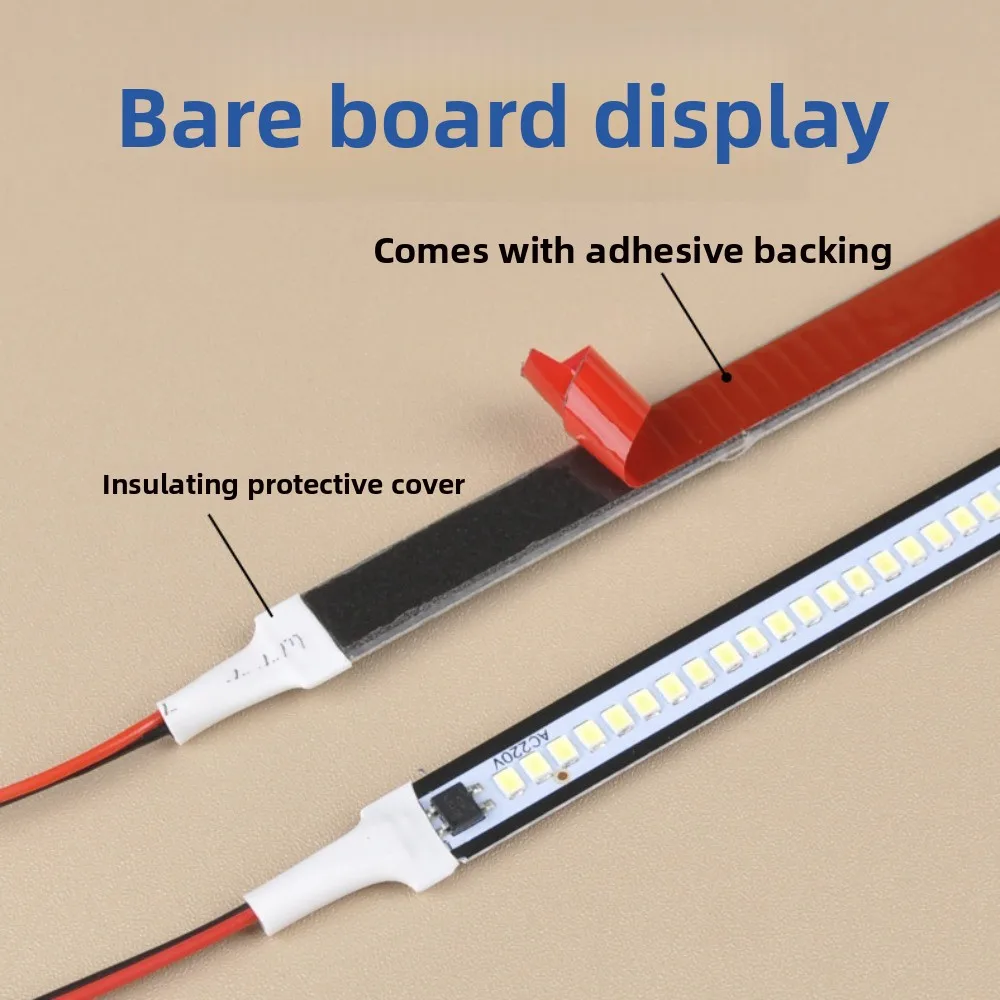 Nuova striscia luminosa rigida a LED da 30/40 cm Tubi LED a risparmio energetico ad alta luminosità Strisce LED da 72 LED