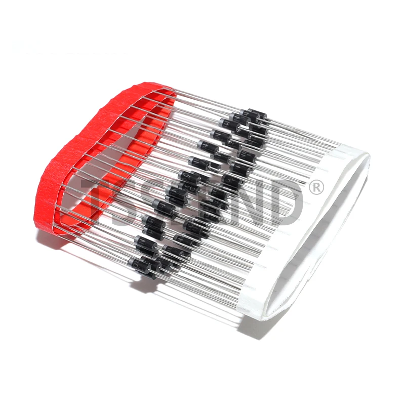 50 Stück 1N5817 1N5819 1N5399 1N4937 1N4004 Schottky-Gleichrichterdiode 1N4001 1N4007 UF4007 HER107 FR207 FR157 FR107 RL207 DO-41