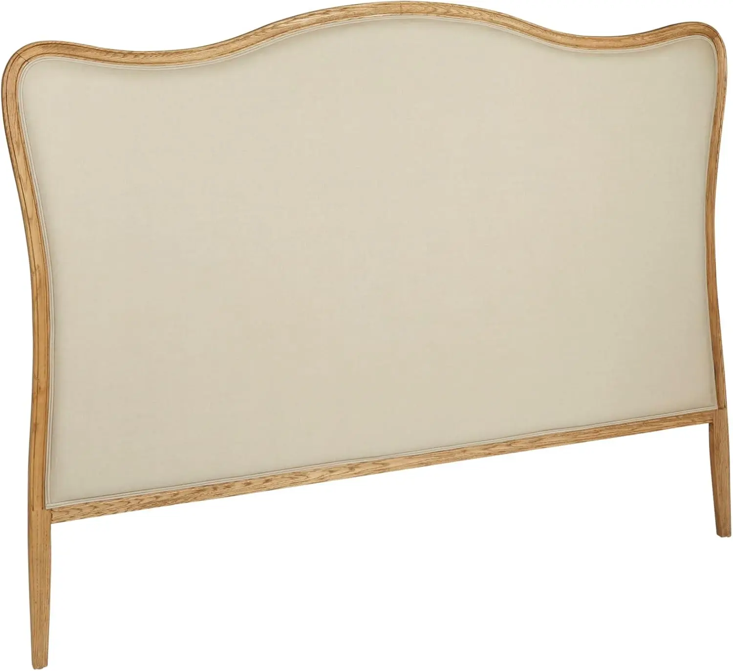 

Creative Co-Op Oak & Linen King Size Headboard