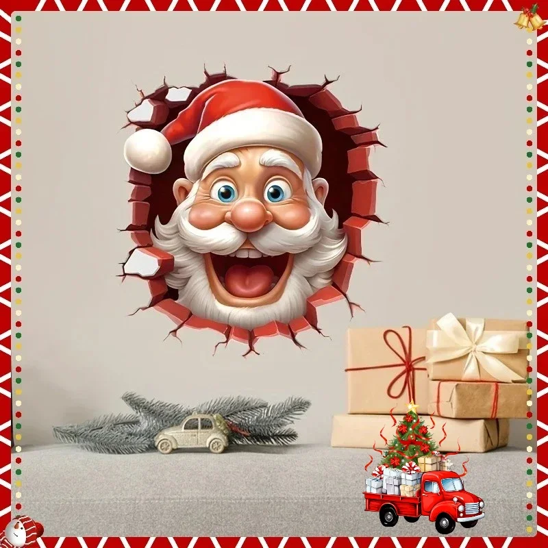 

Christmas Toilet Sticker Merry Christmas Decoration for Home 2025 Pendant Xmas Sticker Ornament Navidad Natal New Year Gift 2026