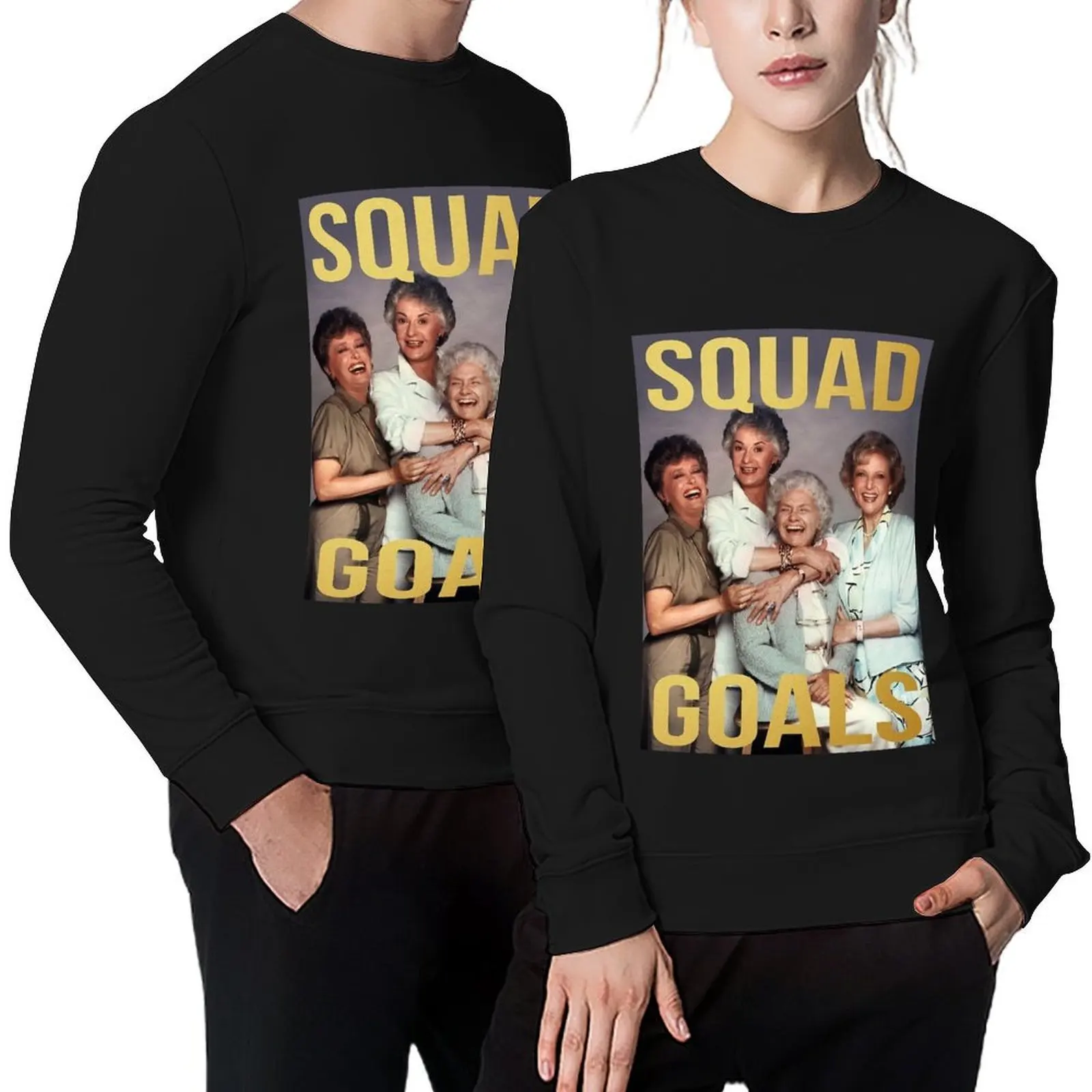 

Squad Goals Pullover men's autumn clothes winter clothes men clothing korean style clothes new hoodies and sweatshirts