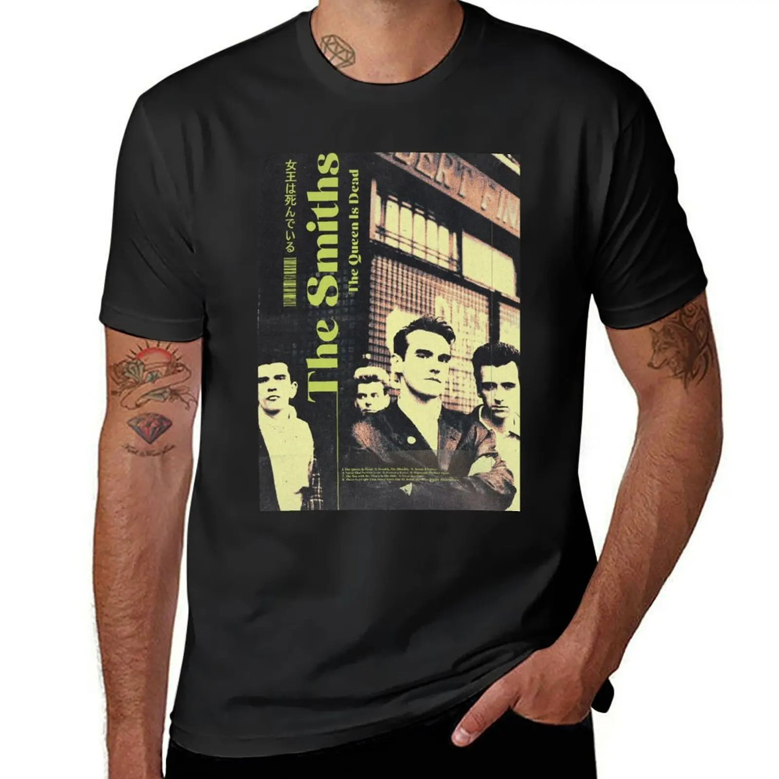 The Smiths - The Queen is Dead T-Shirt korean fashion customs design your own summer tops T-shirts for men cotton