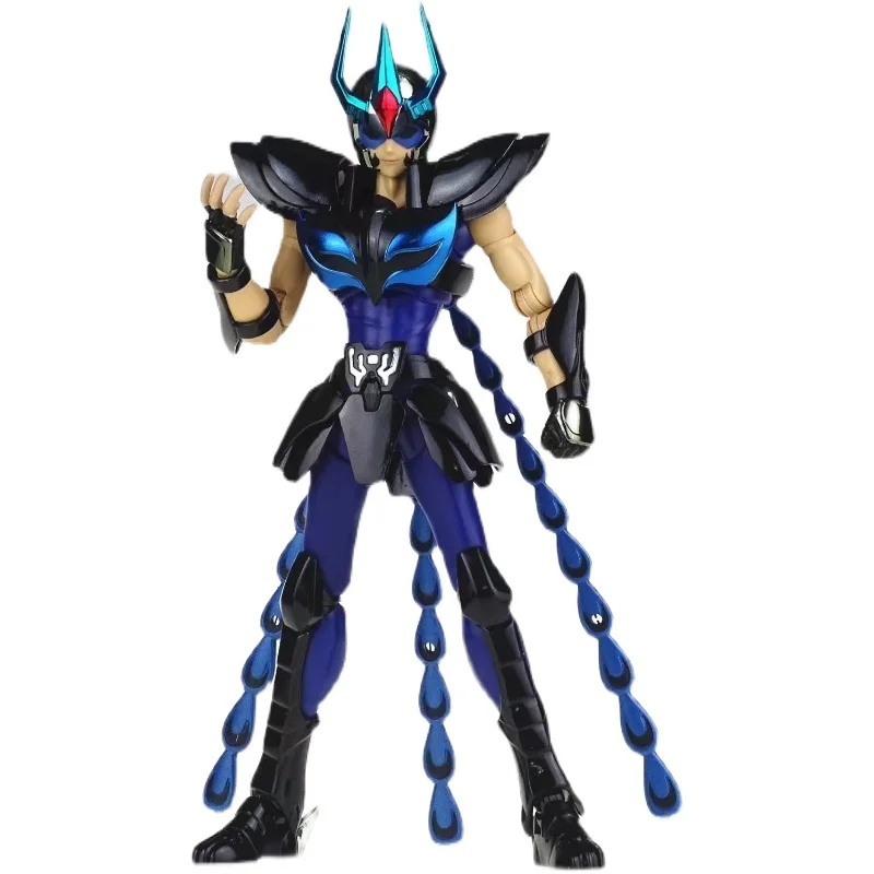 GT Great Toys Saint seiya Cloth Dark Black Phoenix Ikki Saint Cloth Safty Cape Metal Original box Action Figure