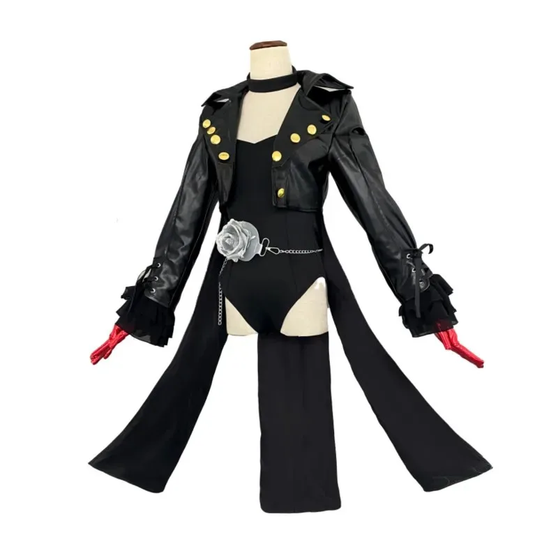 

Role-playing Kasumi Yoshizawa Cosplay Costume Royal Violet Combat Uniform Bodysuit And Mask Full Outfits Halloween Costumes tt9]