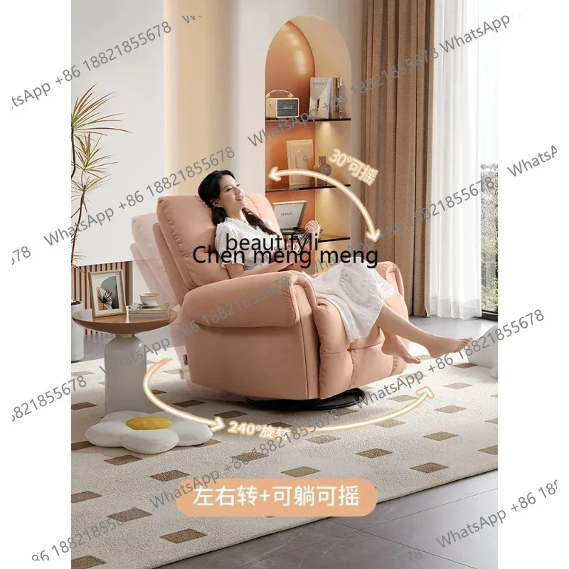 New Arrivals Modern Fabric Single Electric Bread Sofa Living Room Cloud Leisure Lazy Bone Chair S26