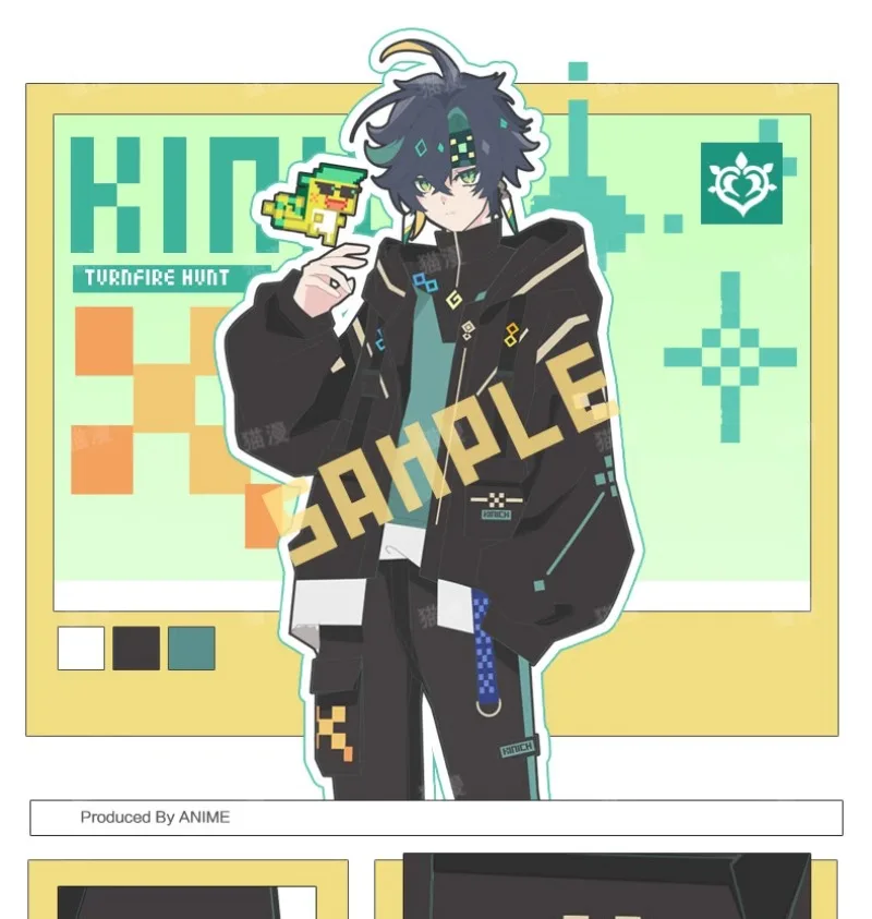 Anime Genshin Impact Cosplay Kinich Women Men Loose Jacket Coat Hooded Hoodie Windbreak Pants Set Full Suit Carnival Costumes