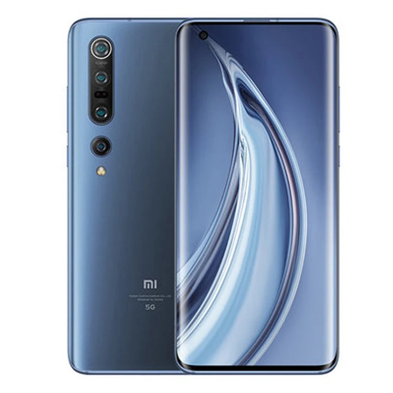 Xiaomi 10 Pro Smarphone Mi 5G HyperOS 1.0 Snapdragon 865 Cellphone 108 MP Camera 4500mAh Battery Android Phone used phone