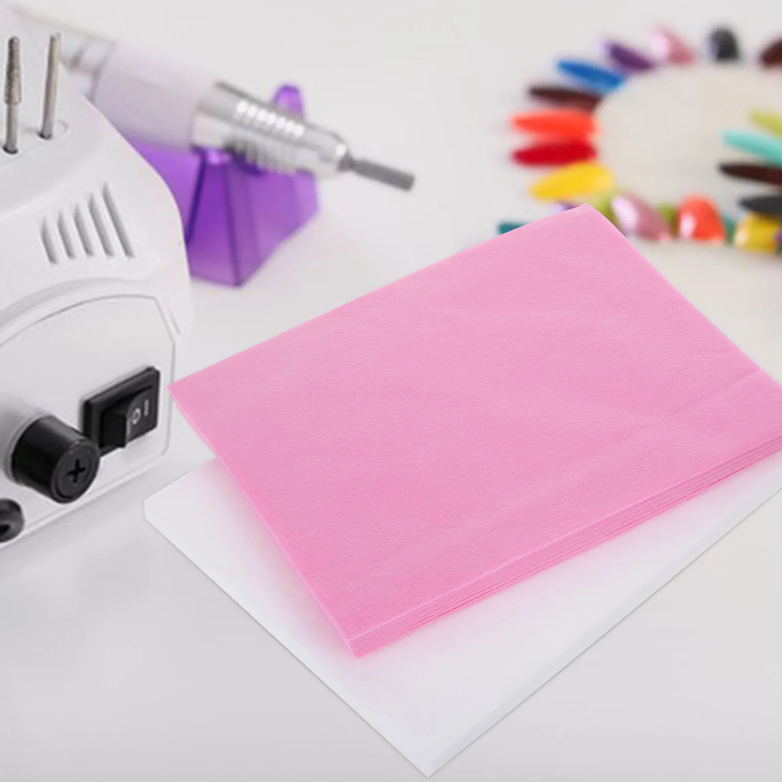 200Pcs Nail Dust Collector Filters Replacement Non-Woven Fabric Filters for Nail Art Tools Dust Vacuum Machine Accessories Salon