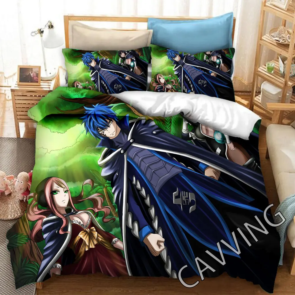 

Fairy Tail 3d Printed Bedding Set Duvet Covers & Pillow Cases Comforter Quilt Cover (US/EU/AU Sizes) H03