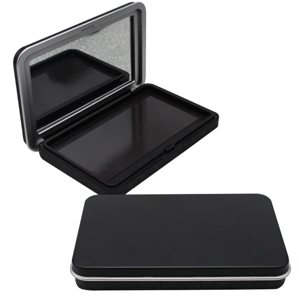 

2pcs Portable Refillable Boxes Makeup Blush Powder Organizers Empty Cushion Compact Cases Travel Containers Diy
