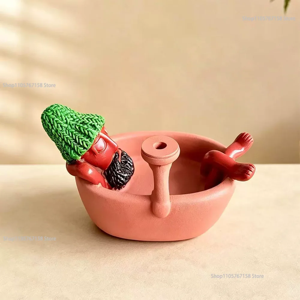 New Funny Incense Burner Bathing Fragrant Weng Resin Burner Diffuser Stress Relief Aromatic Desktop Item Relaxing Home Decor