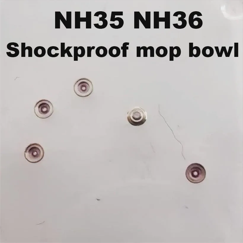 Watch Movement Accessories Suitable For Japan NH35 NH36 Movement Swing Clamp Plate Shock Absorber Drag Bowl Repair Parts