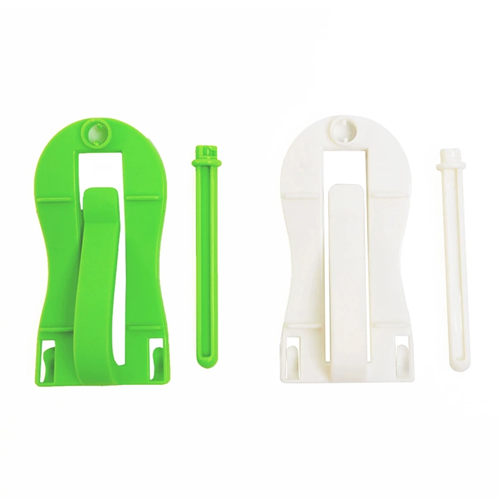 Plastic Bird Veggie Clamp Clip For Cage Cuttlebone Holder Feeder Perch Easy Install Chew Toy Holds Carrots Leafy Greens