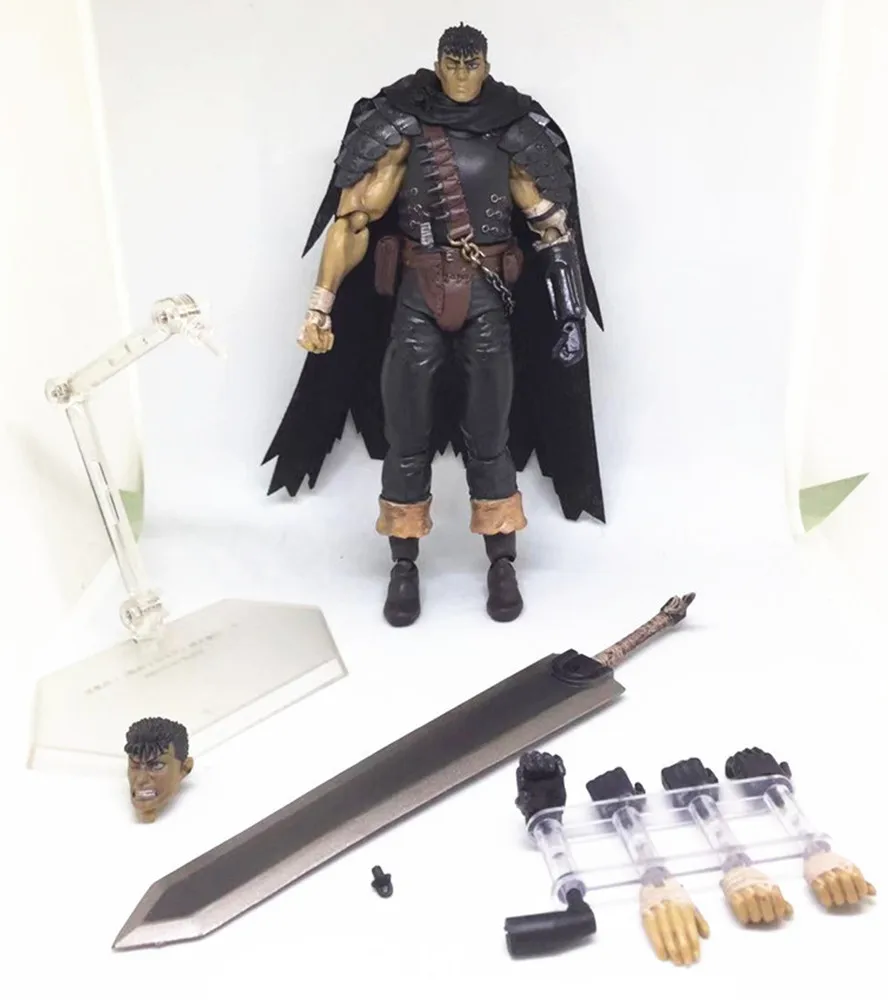 17cm juego Berserk Beruseruku Figma 359 figura espadachín negro figura de acción de Anime PVC nueva colección figuras Juguetes