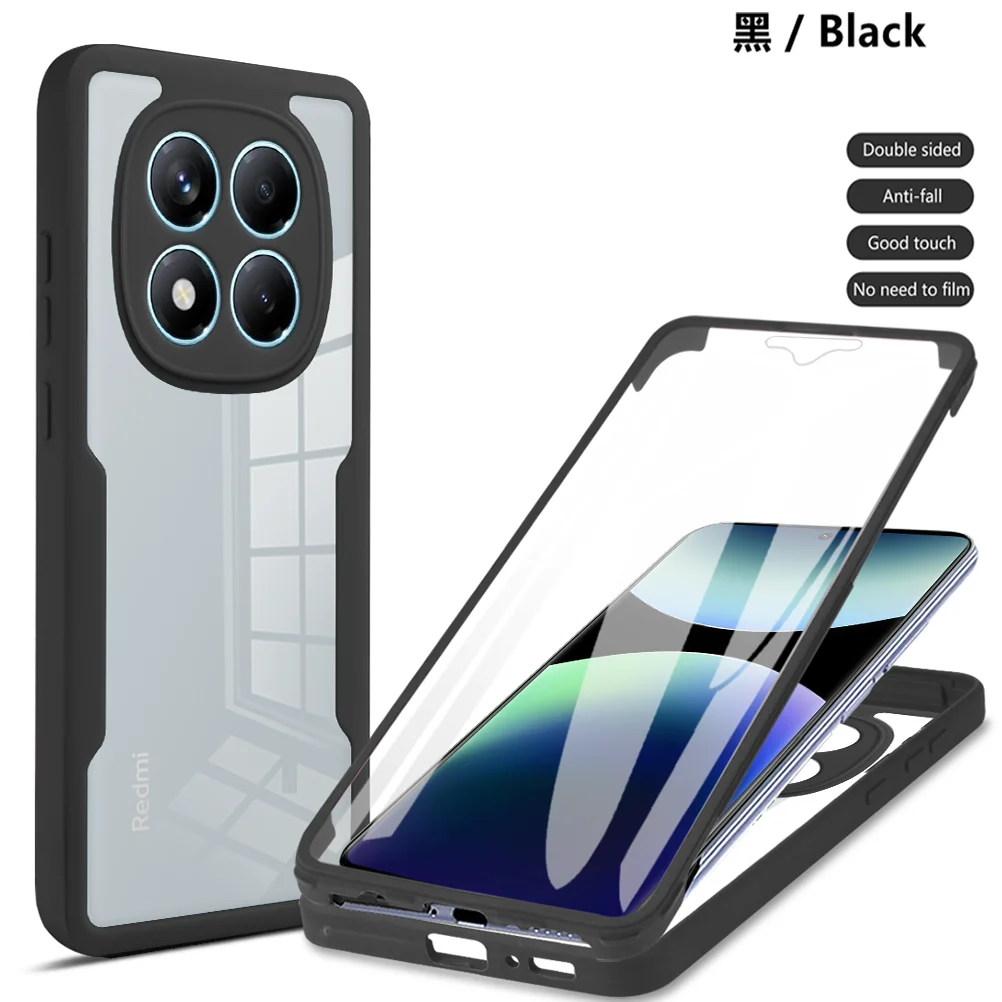 For Xiaomi Poco M8 Case Poco M8 Pro Cover POCO M8 Full Body Protection Case Protective 360 Double Sided Cover Funda Coque Capa