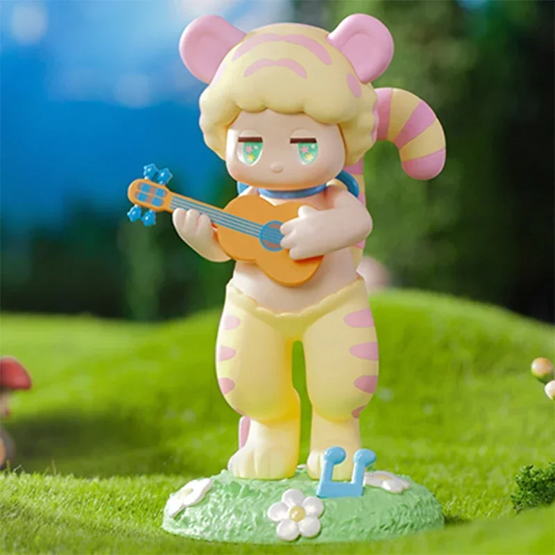 POP MART Satyr Tier Karneval Serie Blind Box Erraten Tasche Mystery Box Spielzeug Puppe Nette Anime Figur Desktop Ornamente Geschenk