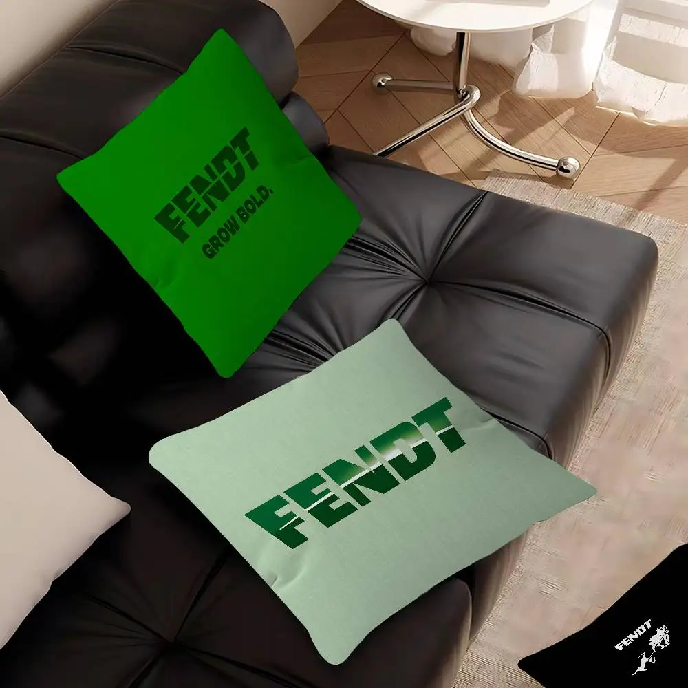 Farming Tractor F-Fendt Cushion Cover Car Throw Pillow Case For Sofa Car Christmas Gift 40x40cm 45x45cm