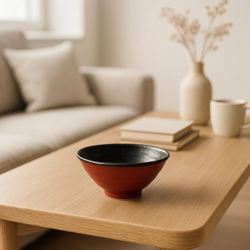 

Chinese Style Ceramic Tableware, Vintage Coarse Porcelain Bowl, One-Person Rice Bowl, Jingdezhen Ceramic, Home Kitchen Dining