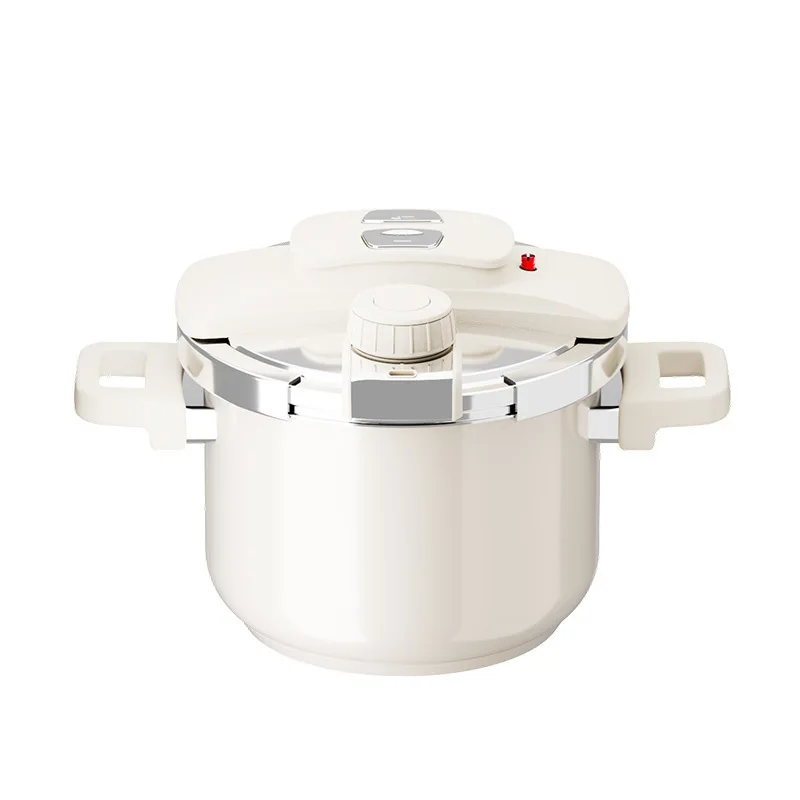 Pressure cooker stainless steel enamel enamel 6L safety pressure cooker induction cooker universal distribution