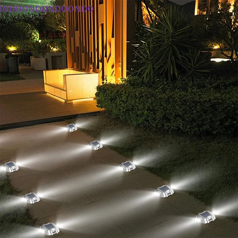 Water Resistant Solar Outdoor Light 6 LED Wireless Solar Powered Lamp for Road Garden Patio Yard Daily Use