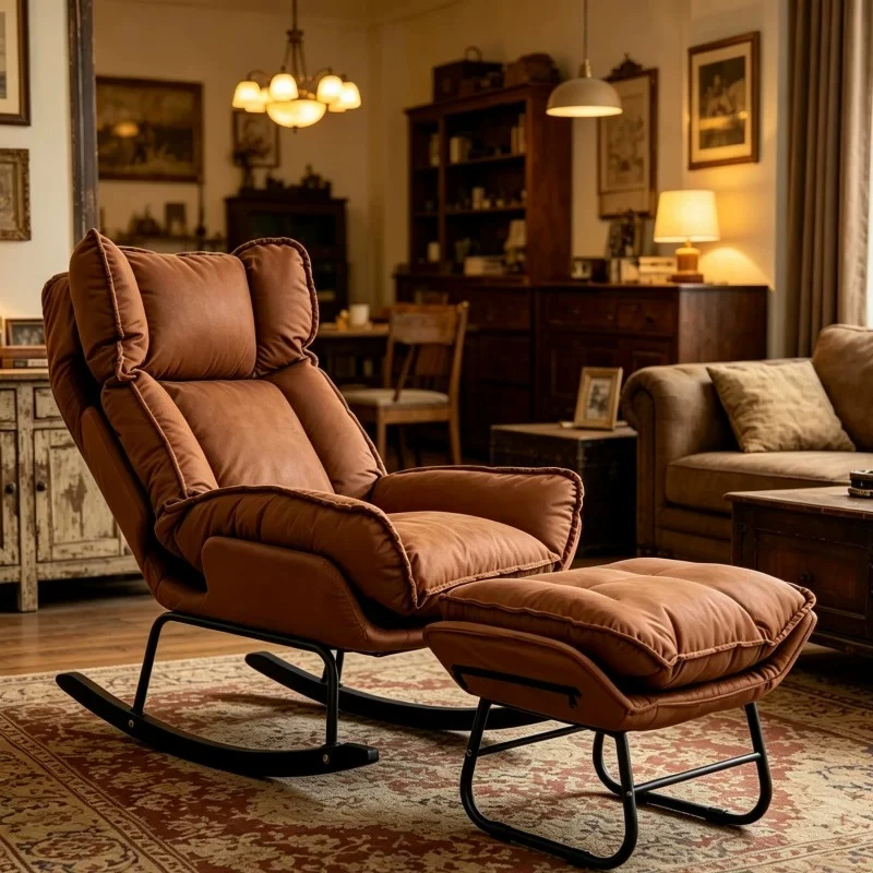 Adults Reading Living Room Chairs Folding Rocking Stool Throne Living Room Chairs Floor Comfy Fotel Bujany Home Furniture