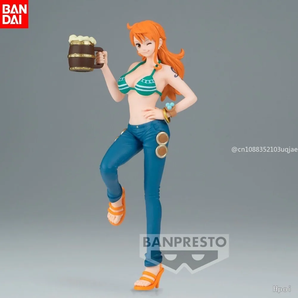 Figurine en PVC One Piece Sailing Nami Rick Butter, modèle de statue, jouet à collectionner, excellent cadeau d'anniversaire, original, 20cm