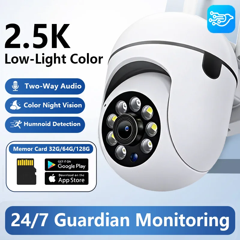 4MP WiFi 1080P HD Excellent Version indoor outdoor 360 Degree Wireless Camera
