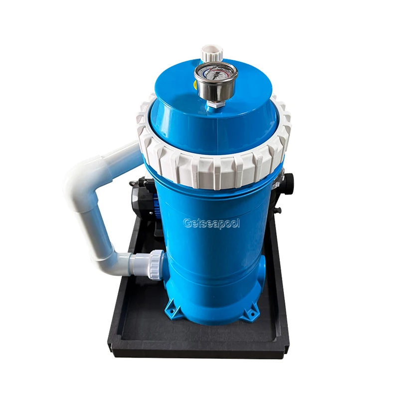 High Performance Combo Cartridge Filter Pump Swimming Pool Filtration System Water Filter Cartridge
