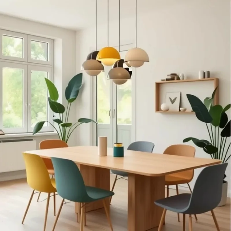 

Danish Bud Restaurant Bar Counter Bedroom Bedside Chandelier Simple Modern Light Luxury Store