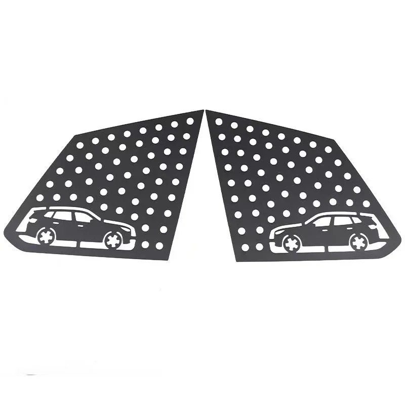 

For BMW X3 G45 G08 2025 2026 Car Front Rear Window Glass Honeycomb Panel Aluminum alloy Decoration Cover Accessories