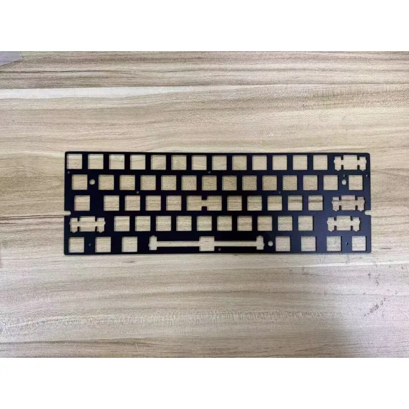 GH60 Keyboard Positioning Plate Customized Aluminum 7U 6.25U Positioning Plate RAKKA 60V2 for Mechanical Keyboard Accessories