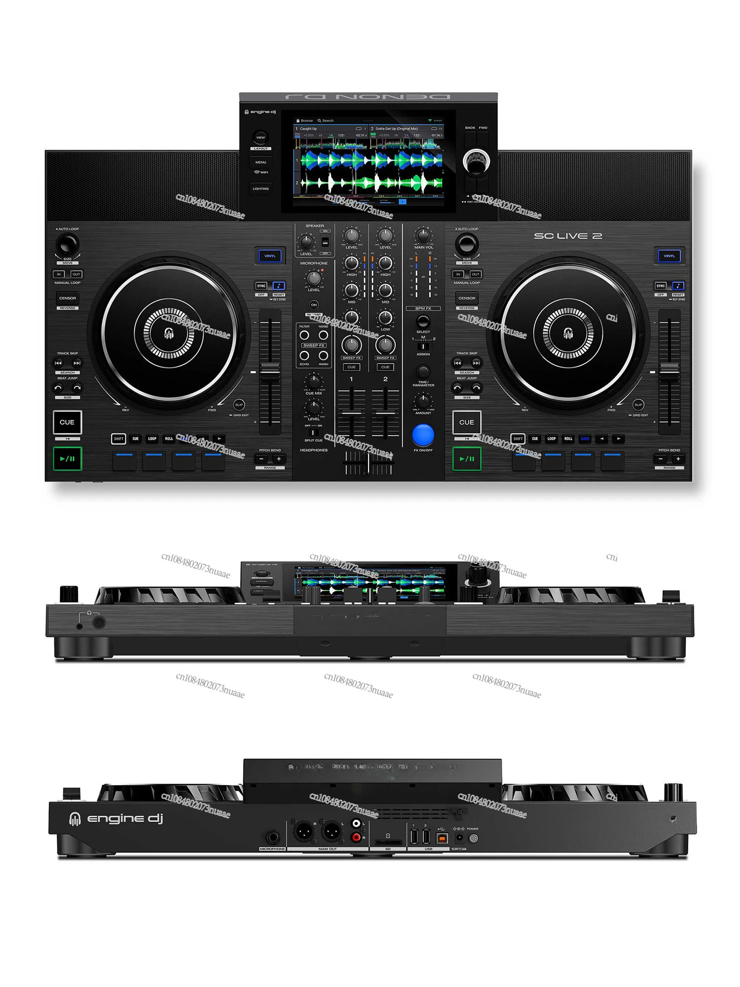 All-in-One USB Flash Disk, DJ Disk Recorder, Digital Serato Software, Comes with Audio